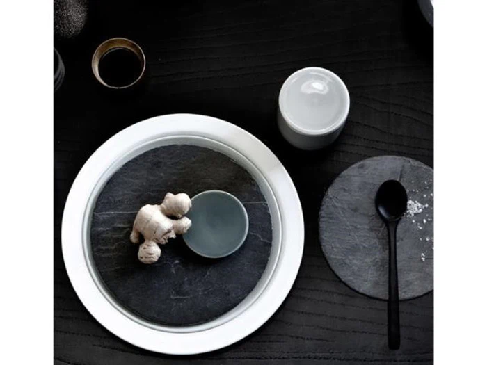 Menu, 6 stk. New Norm Tallerkner, hvid porcelæn, Ø: 27,5 cm