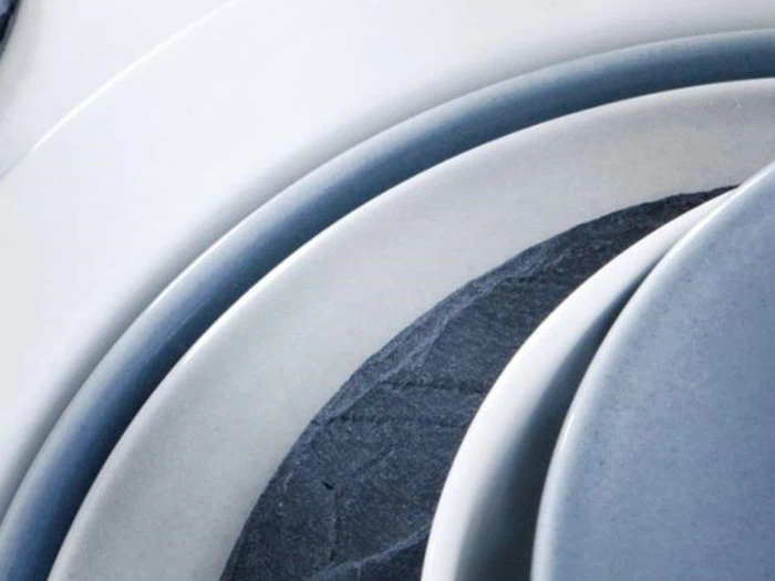 Menu, 6 stk. New Norm Tallerkner, hvid porcelæn, Ø: 27,5 cm