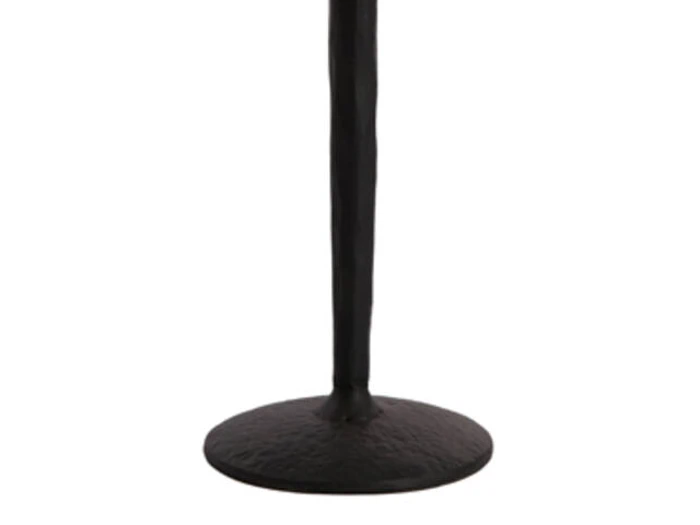 Light & Living, VIDULAR, Lysestage, Mørk bronze, Glas, Ø:12 x H:42 cm