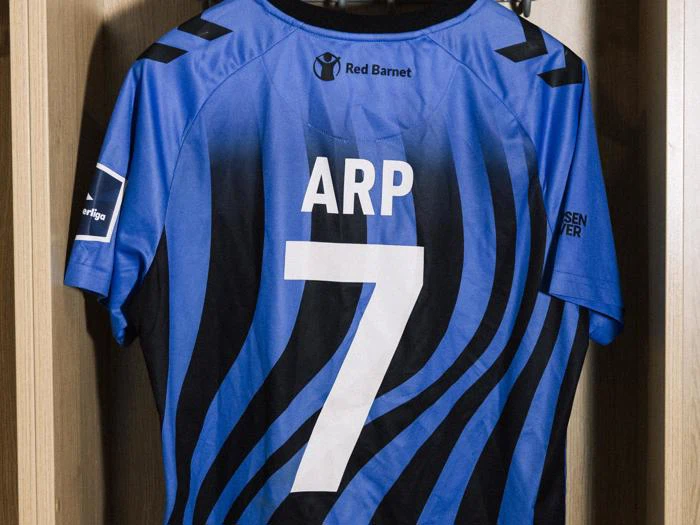 7. Fiete Arp matchworn trøje