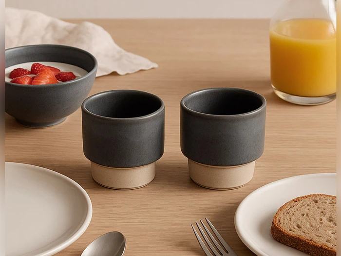 Oda æggebægere - 2 stk