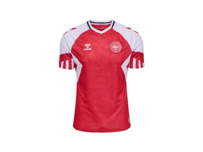 #23 Pierre Emile Højbjergs matchworn og signerede trøje fra Danmark - Finland 23. marts 2023