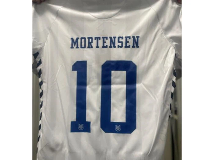 #10 Patrick Mortensen - Matchworn spillertrøje AGF-Viborg FF (12. november 2023)