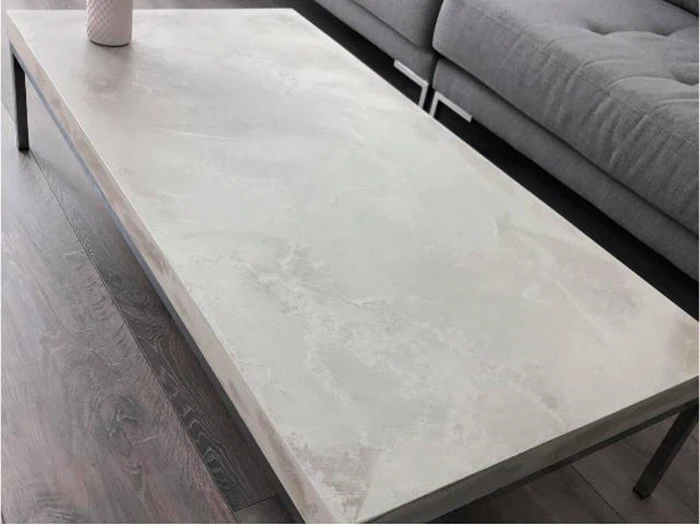 Bord i Microcement fra Multi-byg Esbjerg