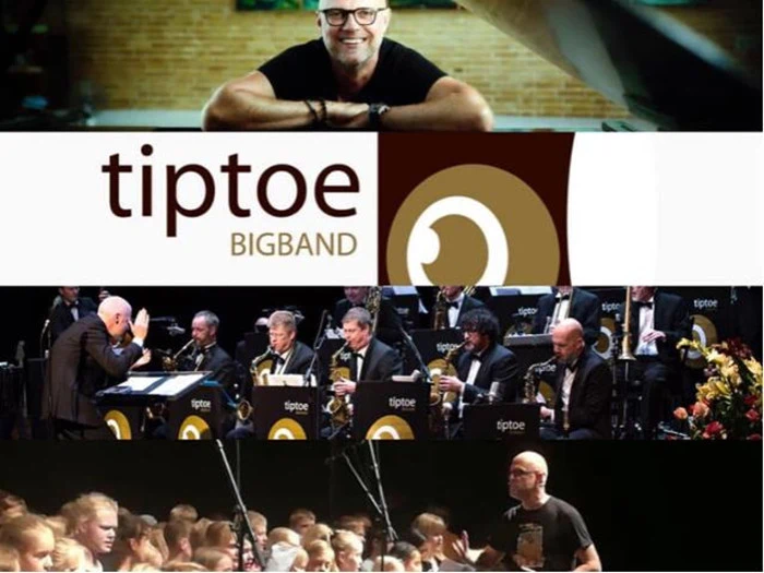 2 billetter + tapas til Tiptoe Bigband i Musikteatret Holstebro (2/4/2022)