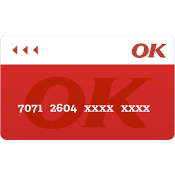 500 DKK på Benzinkort fra OK Benzin
