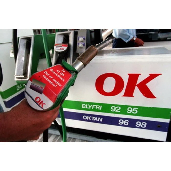 Gavekort på 500 kr. til benzin eller diesel ved OK Benzin