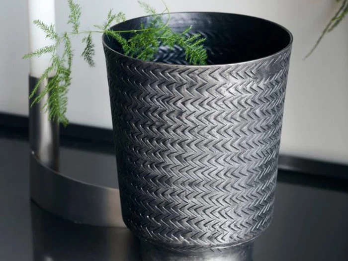 2 stk. Oli urtepotter i aluminium fra House Doctor