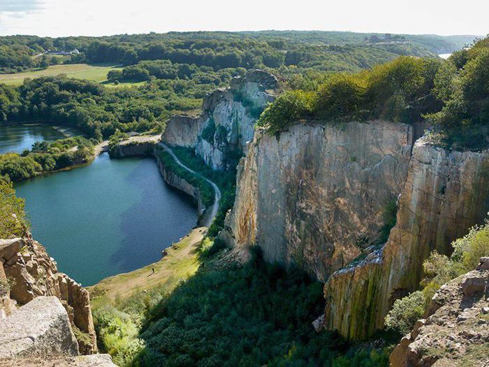 Bornholm: 4 nætter på Feriecenter Bornholm for 4 personer - Havkik fra stue og udsigtsterrasse