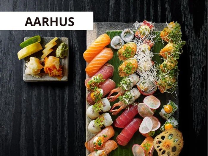 Douglas menu for 2 personer på Karma Sushi i Vestergade, Aarhus