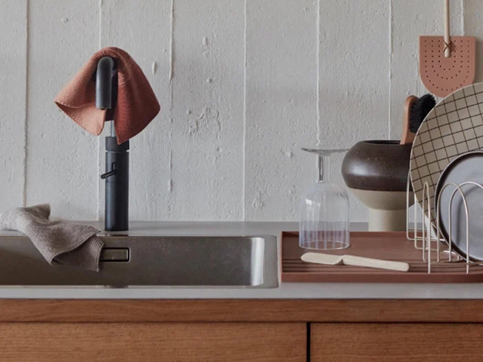 OYOY, Niji karklude, blue/brown, bomuld, H25 x W25 - pakke af 2