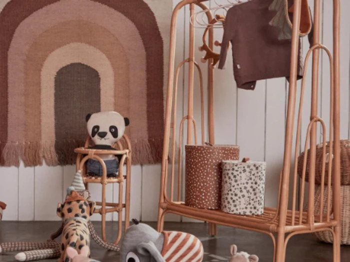 OYOY, Opbevaringsbokse, multi, H20 - H26 - H32 cm