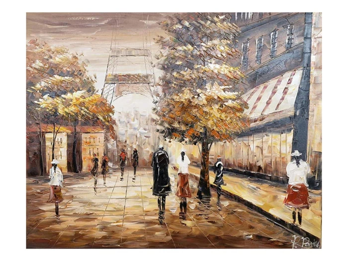 Maleri - Paris fra MyNewArt