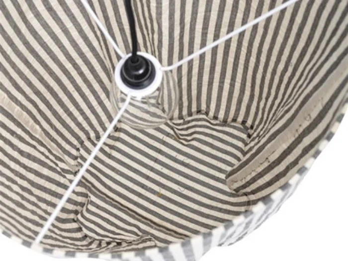 Gråstribet Pendel i bomuld fra Bloomingville