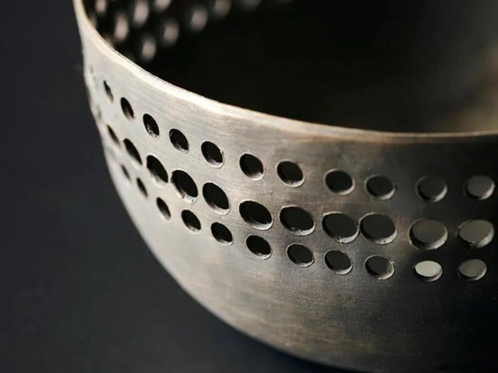 House Doctor, Perfo skål, antik messing, h: 4 x ø: 8.5 cm