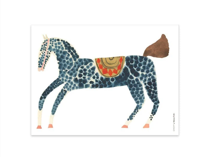 Pelle Pony Plakat fra OYOY - 30x40 cm