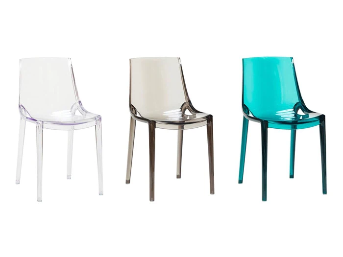 4 STK. TRENDY PLAST STOLE FRA HÜBSCH