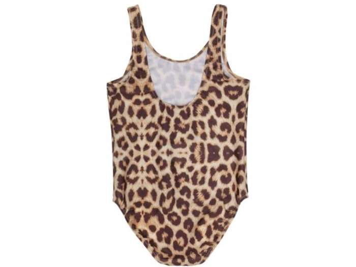 Lækker badedragt i leopard print fra POPUPSHOP.COM