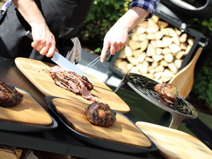 Serveringsbræt i egetræ fra Morsø - 37x24 cm