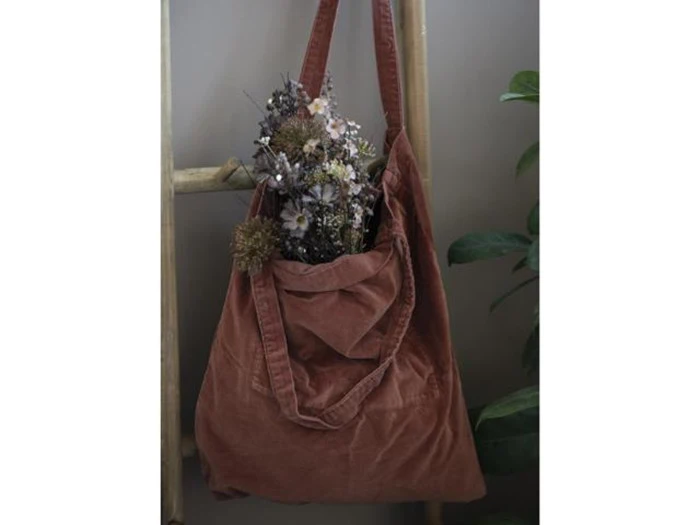 Ib Laursen, Kunstige blomster, Lilla, Plastik, L: 50 cm