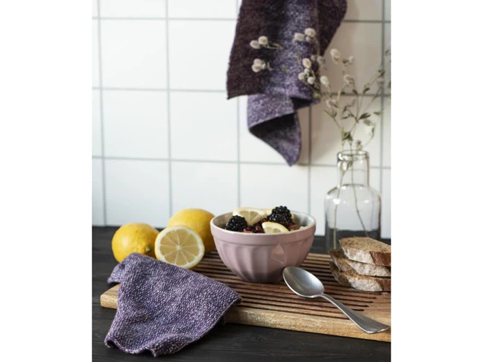 6 stk. karklude og 4 stk. håndklæder fra Ib Laursen - lilla