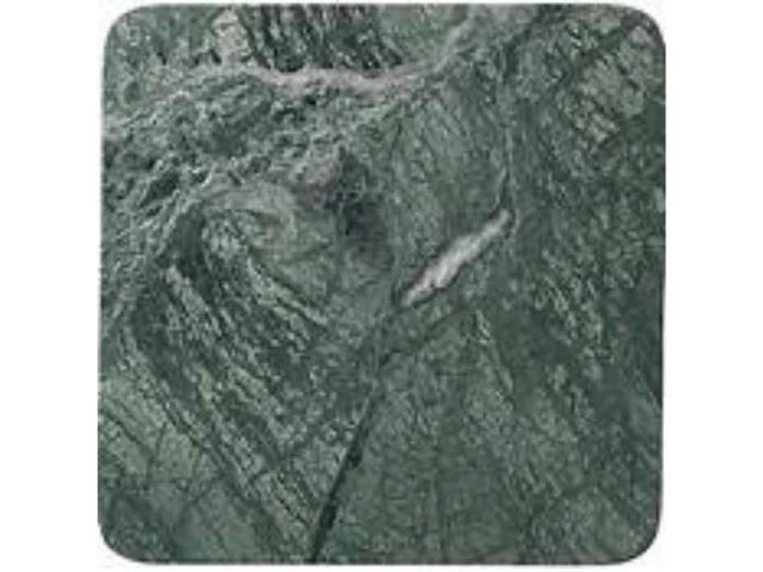 George grøn marmor plade fra Louise Roe - 36x36 cm 