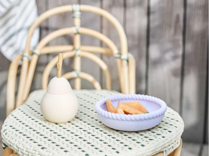 OYOY, MINI, Pærekop, Råhvid, 100% silikone, Dia:8,5 x H:13,5 cm