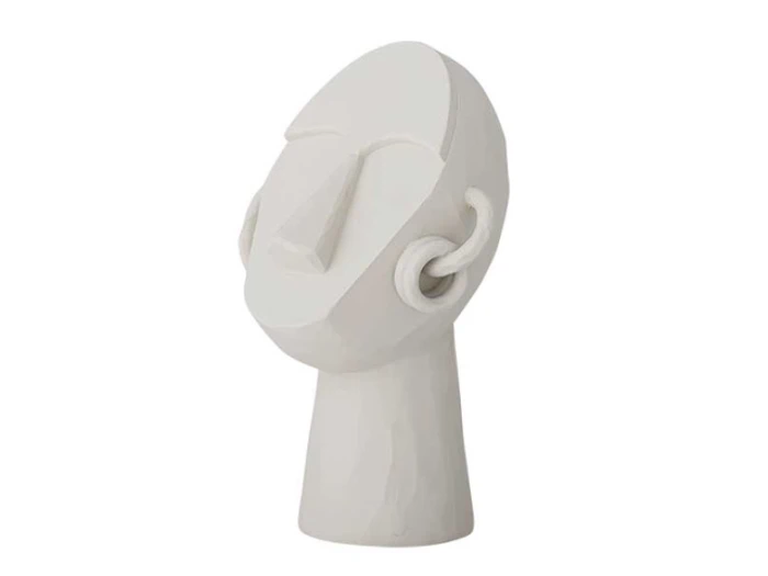 Bloomingville, Luelle, Dekoration, Hvid, Polyresin, L:17 x H:24,5 x B:14 cm