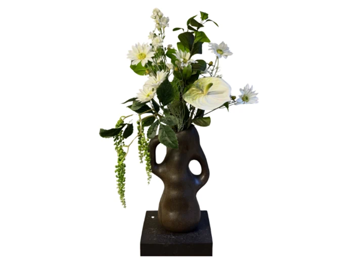 Aura Copenhagen, Mix, Buket, Kunstig, Hvid, 6 Stk. Stilke, L:83 cm