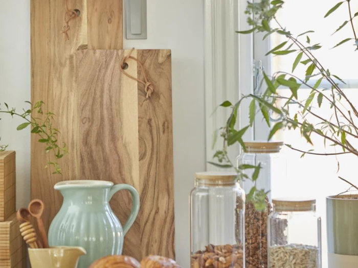 2 stk. Tapas brætter m/lædersnor i akacietræ fra Ib Laursen