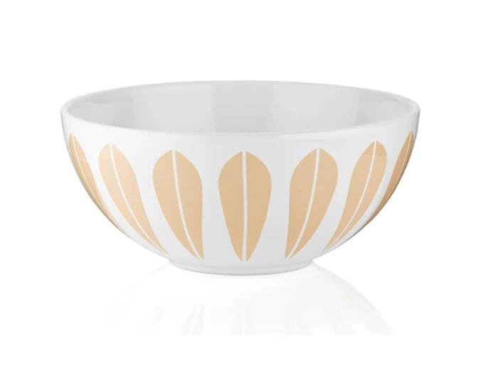 Lucie Kaas, Lotus, Skål, Hvid, Coral, Porcelæn, Arne Clausen Collection, Dia:18 cm