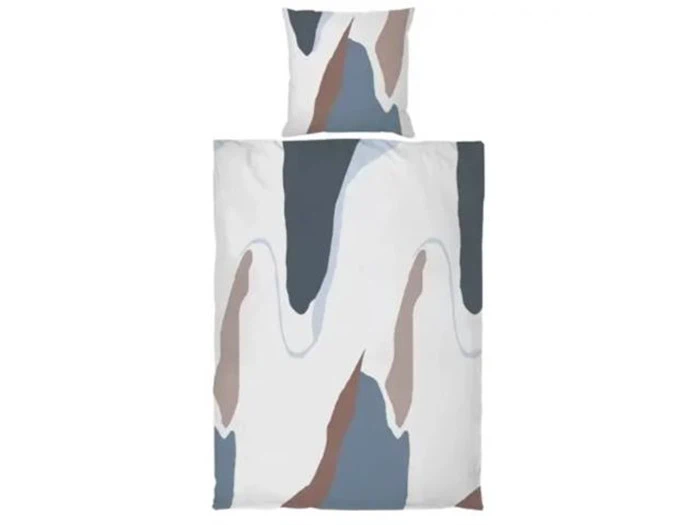 Mette Ditmer, GALLERY, Sengesæt, Økologisk bomuldssatin, Multi, B:140 X L:220 cm