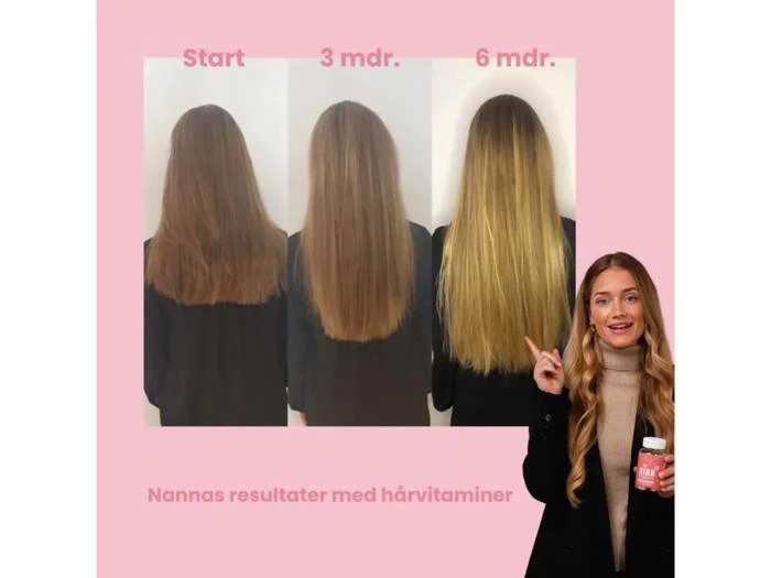Hårvitaminer til 3 måneder fra Yuaia Haircare