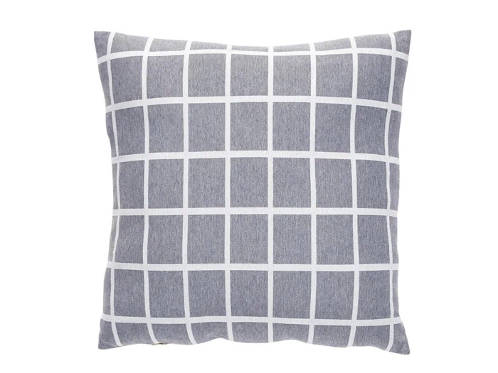 4 stk. grå puder fra Hübsch - 60x60 cm