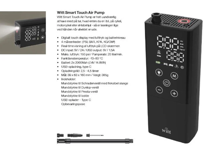 Witt smart air pumpe