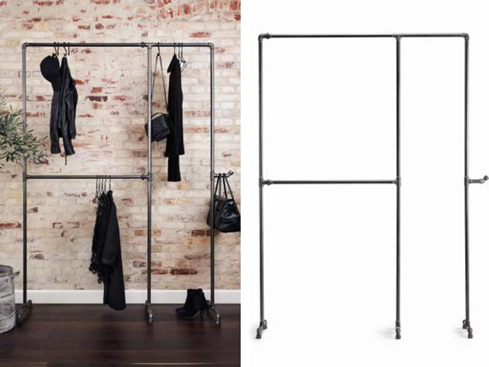 RackBuddy Wild Bill Elliot - tøjstativ i vandrør