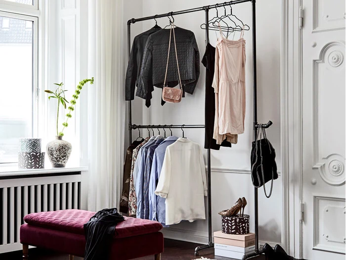 RackBuddy Wild Bill Elliot - tøjstativ i vandrør