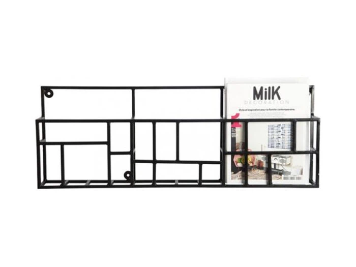 Rack magasinholder fra House Doctor - sort