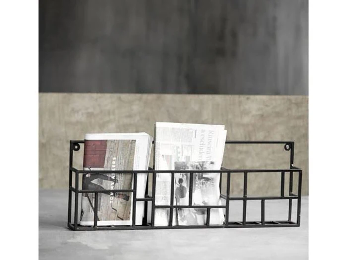 Rack magasinholder fra House Doctor - sort