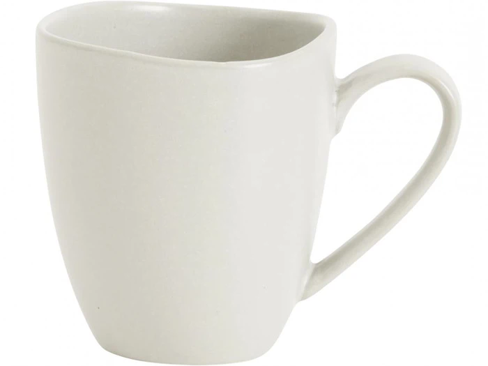 12 stk. REFINE kopper med hank i hvid fra Nordal