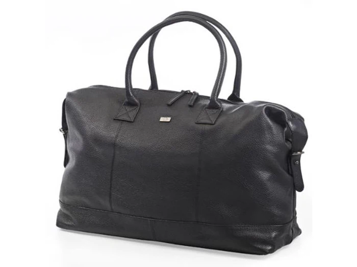 Montana rejsetaske i sort bøffellæder fra Bon Goût