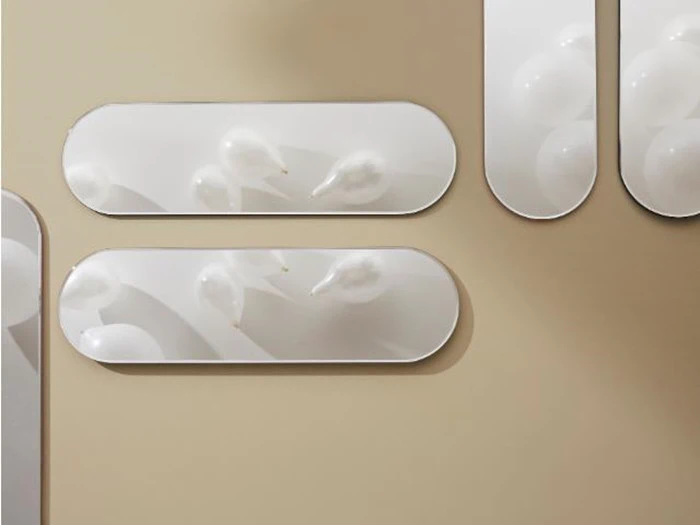 Renga oval spejl fra OYOY - Antracit