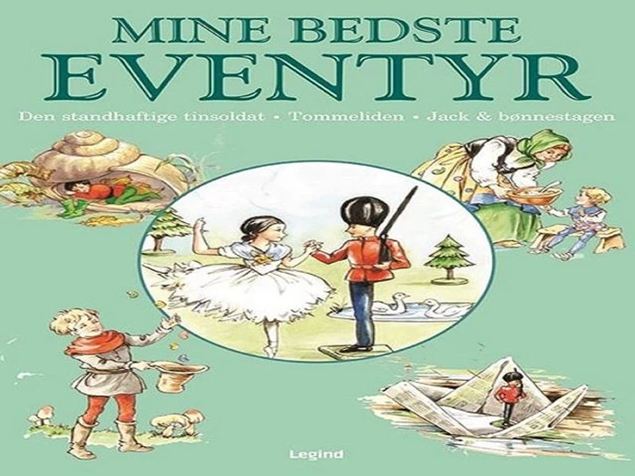 4 fantastiske flotte store indbundet eventyrbøger