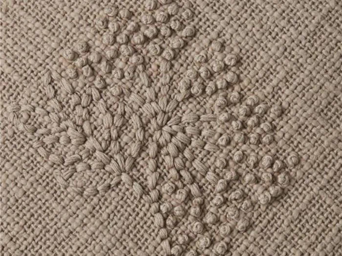 Lene Bjerre, Sasia pude, sand, bomuld, 60x60