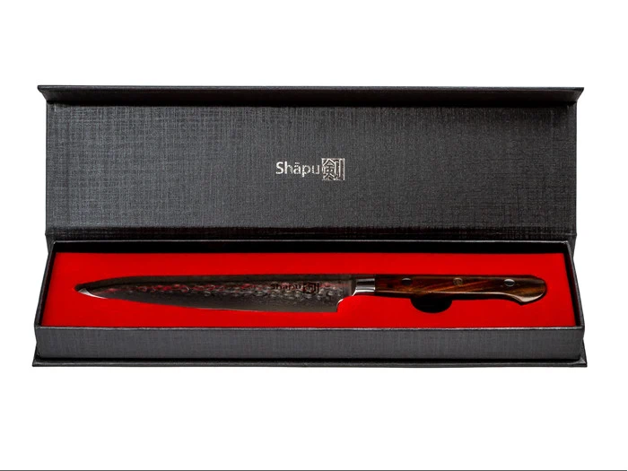 SHĀPU S2 KNIVSÆT I JAPANSK DAMASKUSSTÅL