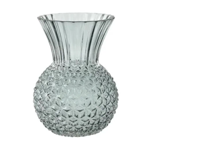 Lene Bjerre, Silma, vase, Grå 16X16X22 cm