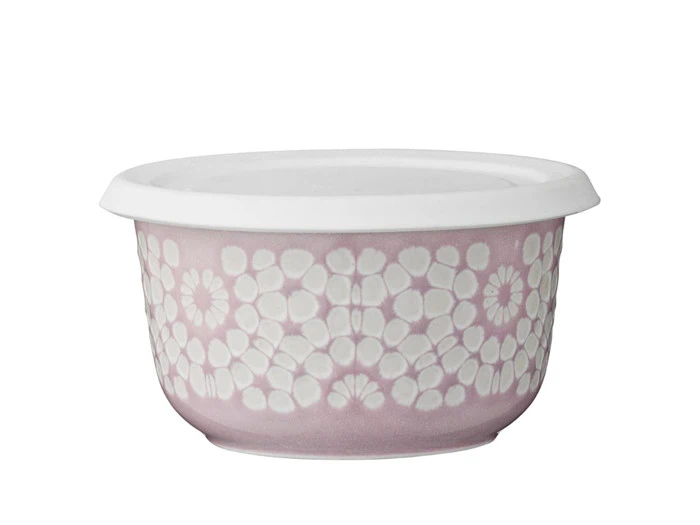 6 stk. små Abella skåle med låg - violet