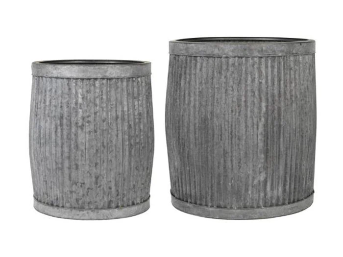 Skjulersæt a 2 m/riller i metal fra Ib Laursen