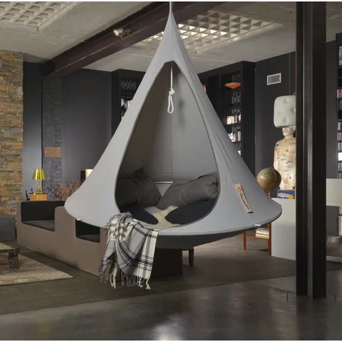 Single Light Grey Cacoon fra OneLeg.dk