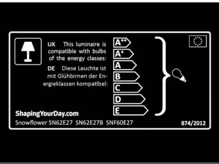 Snowflower floor white fra ShapingYourDay.com